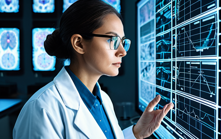 AI 전문가의 협상 스킬 향상 - **Prompt 1:** "A professional AI scientist in a clean, modern laboratory, wearing a lab coat and gla...