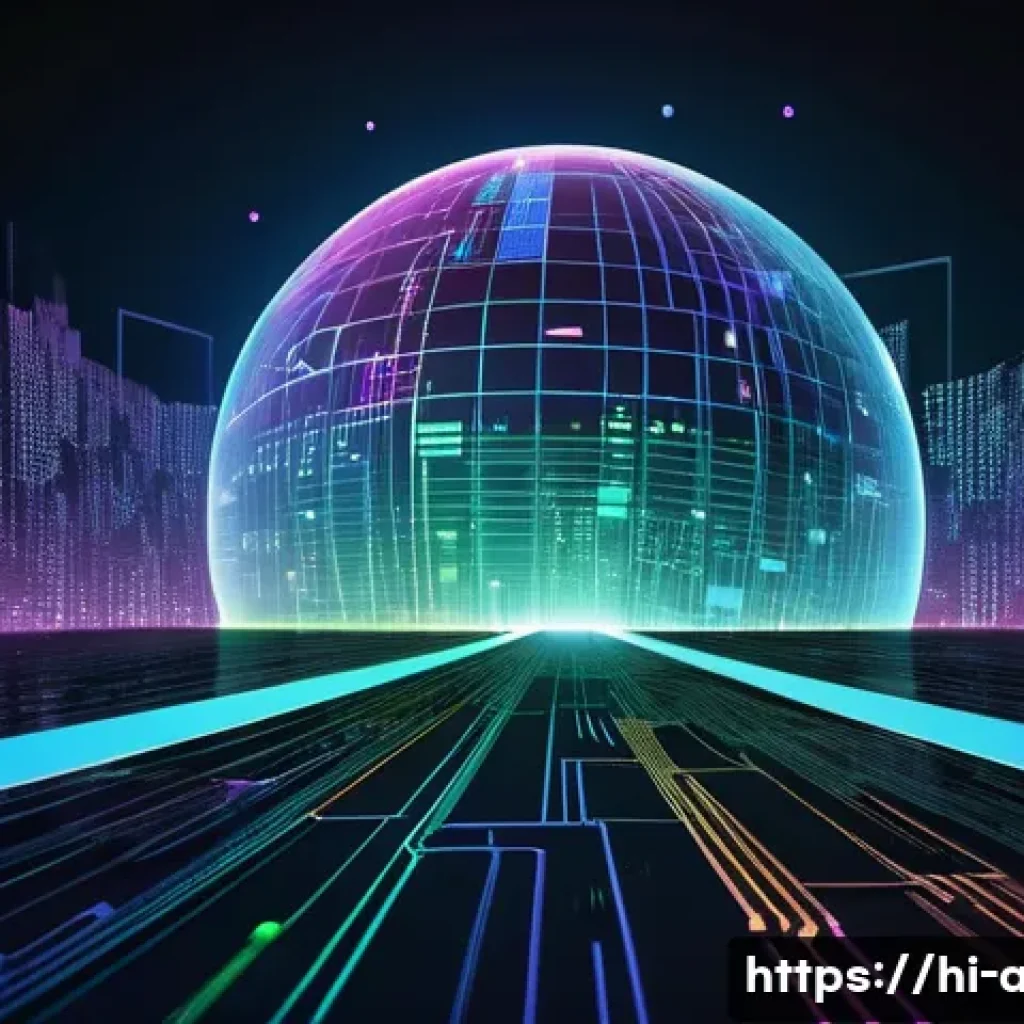 머신러닝 알고리즘 선택 가이드 - **Prompt:** A vibrant, futuristic digital art piece depicting the essence of "Data is Everything" in...