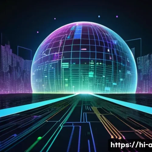 머신러닝 알고리즘 선택 가이드 - **Prompt:** A vibrant, futuristic digital art piece depicting the essence of "Data is Everything" in...